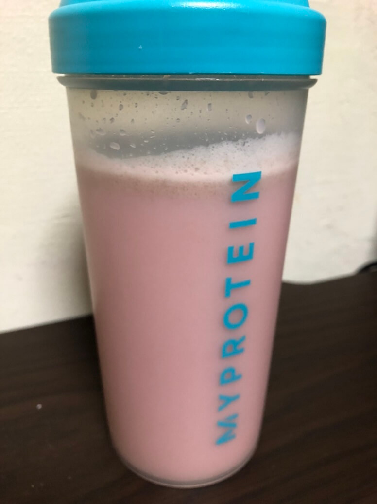 ストロベリークリーム溜まる